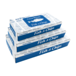 Fish & Chips Boxes Cartoon