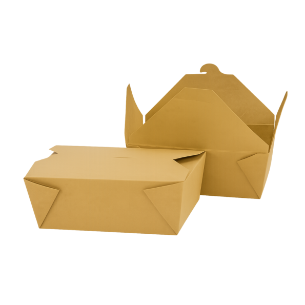 Chips Box - Kraft Deli Box Leak Proof